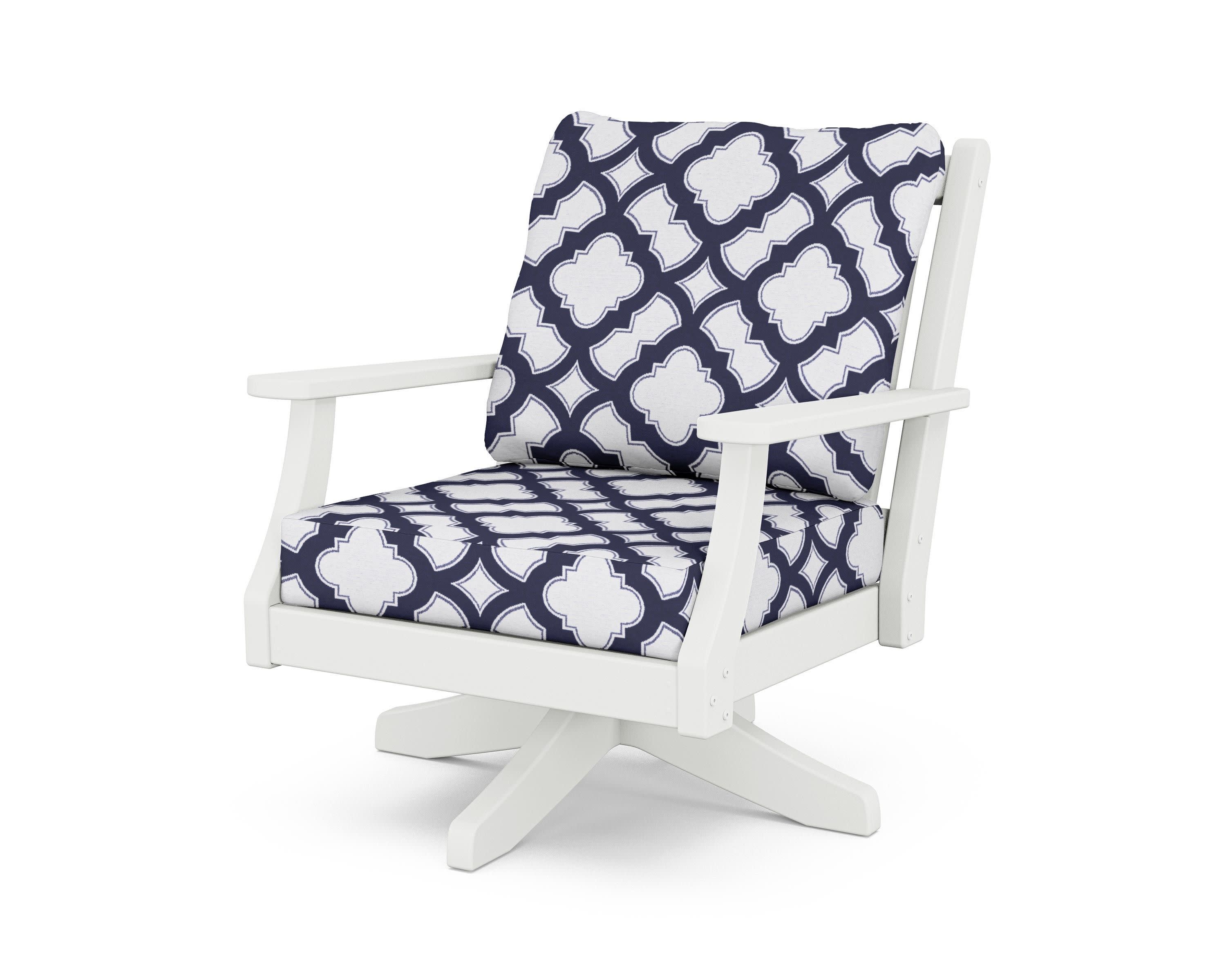 Wovendale Deep Seating Swivel Chair - Image 5
